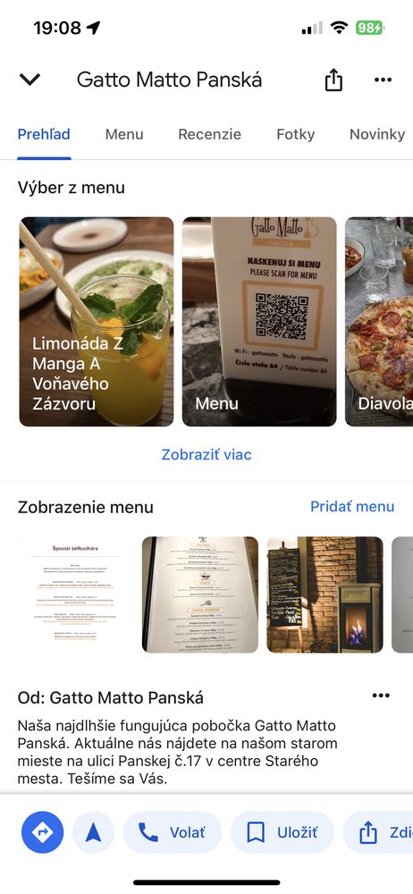 Ukážka Google Moja firma 4a